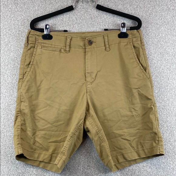 American Eagle Outfitters chino flat front shorts classic cut size 30 basics - Picture 1 of 10